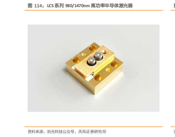 想关注一下LCS 系列 9801470nm 高功率半导体激光器
