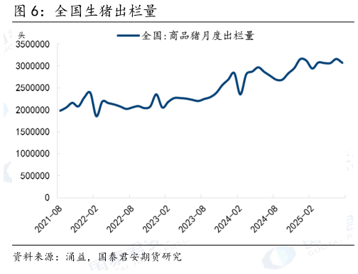 想关注一下全国生猪出栏量