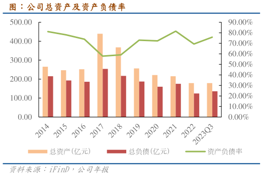 如何才能图：公司总资产及资产负债率
