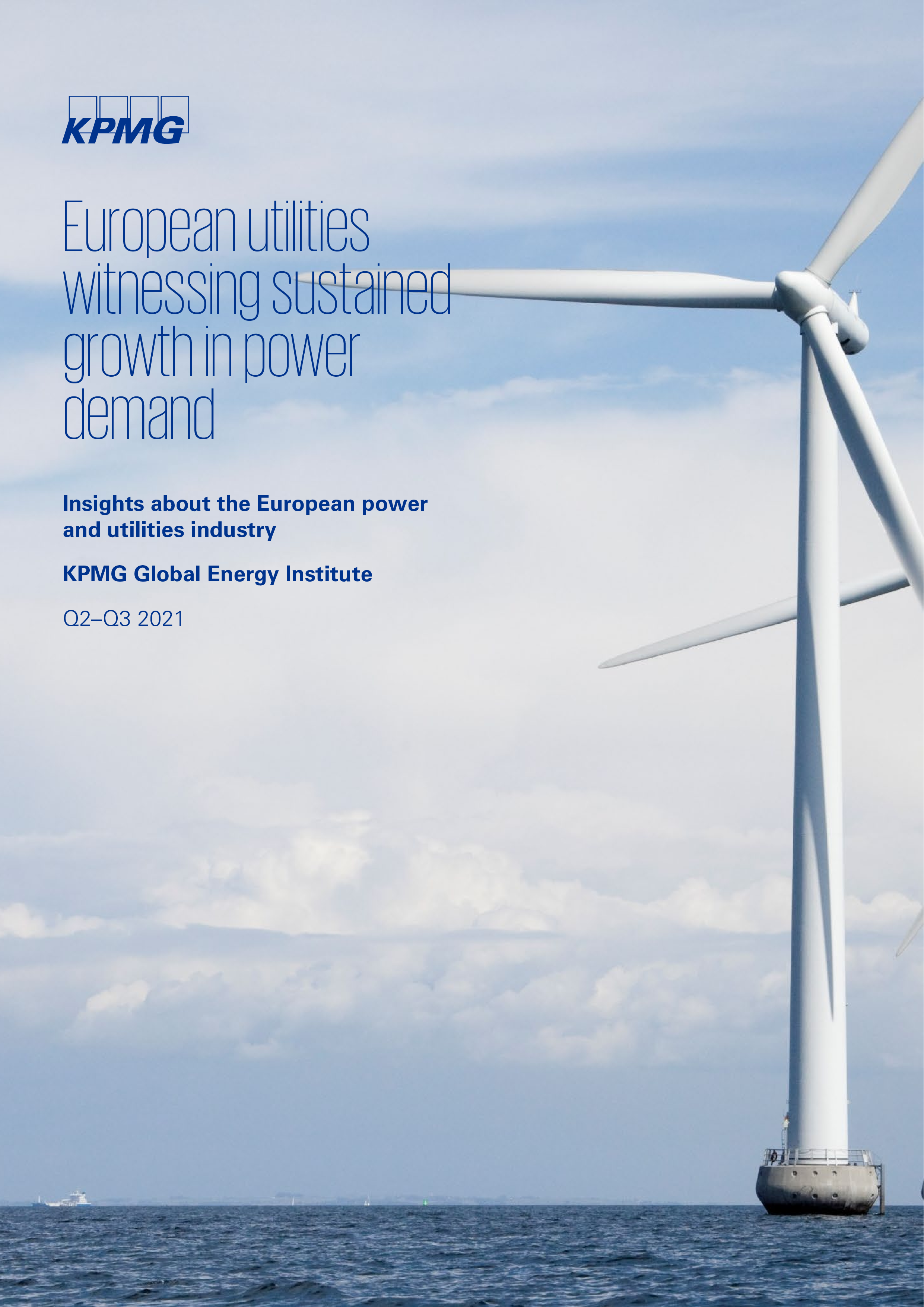 European Utilities witnessing sustained growth in power demand洞见研报行业报告