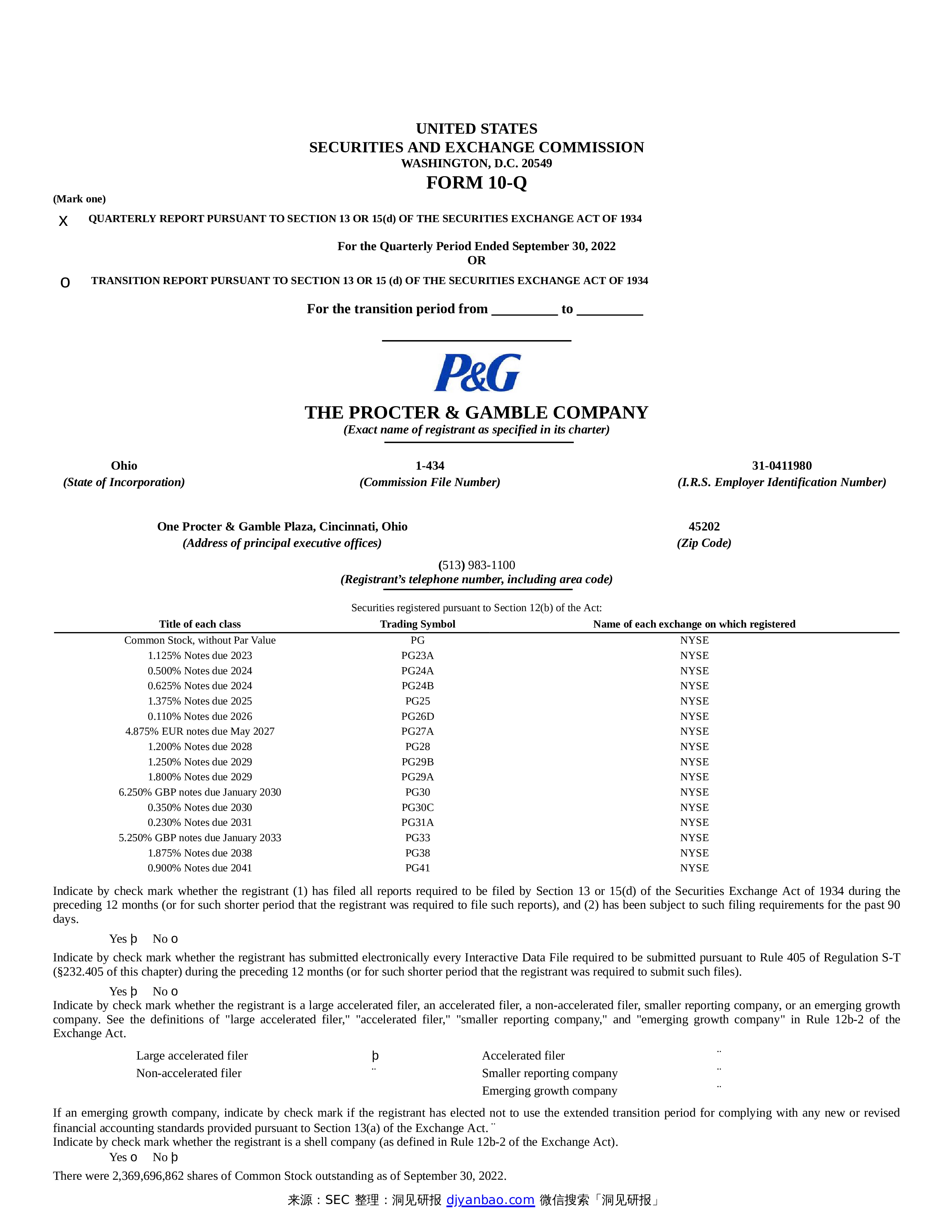 form-10-q-procter-gamble-co