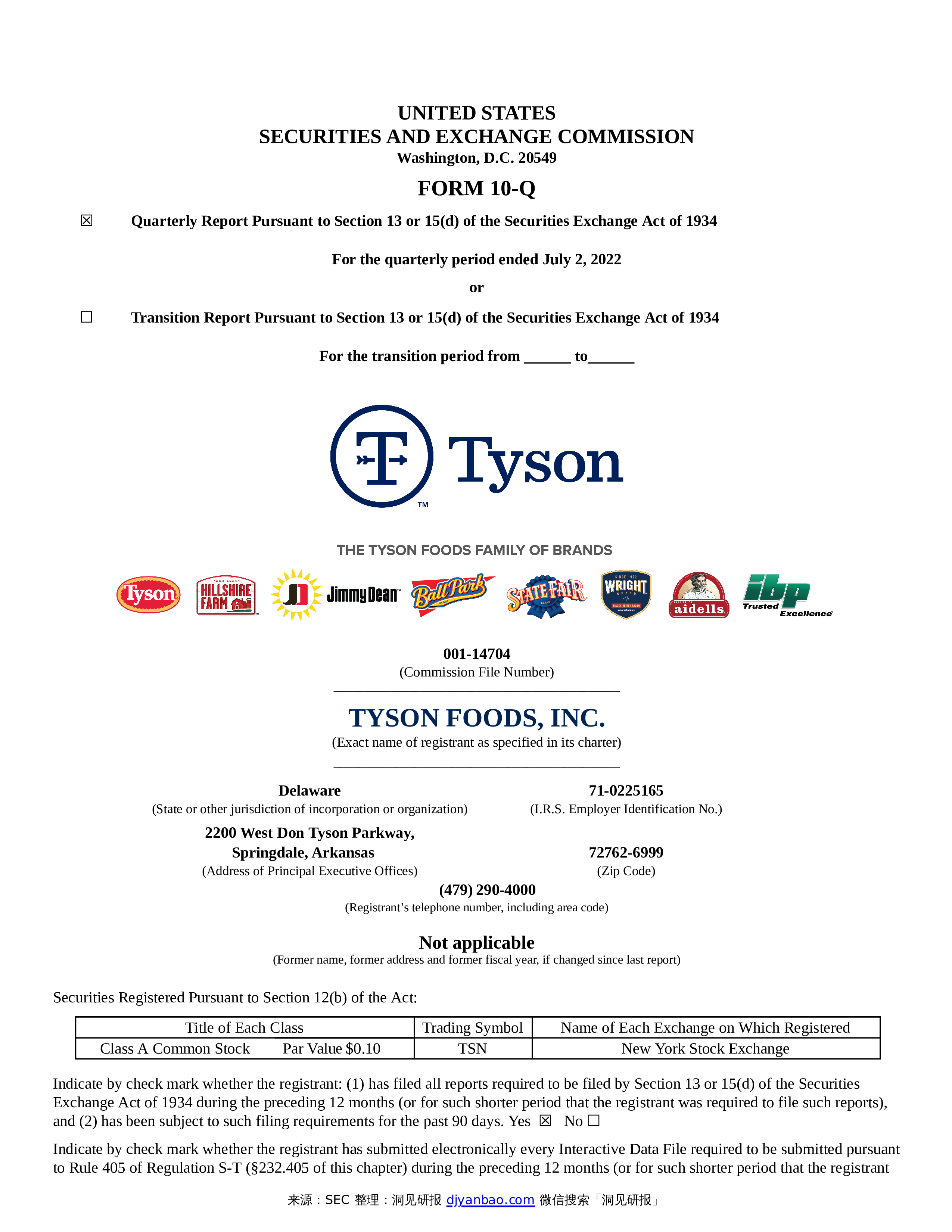 Tyson Foods Inc Salary - er2u7wl