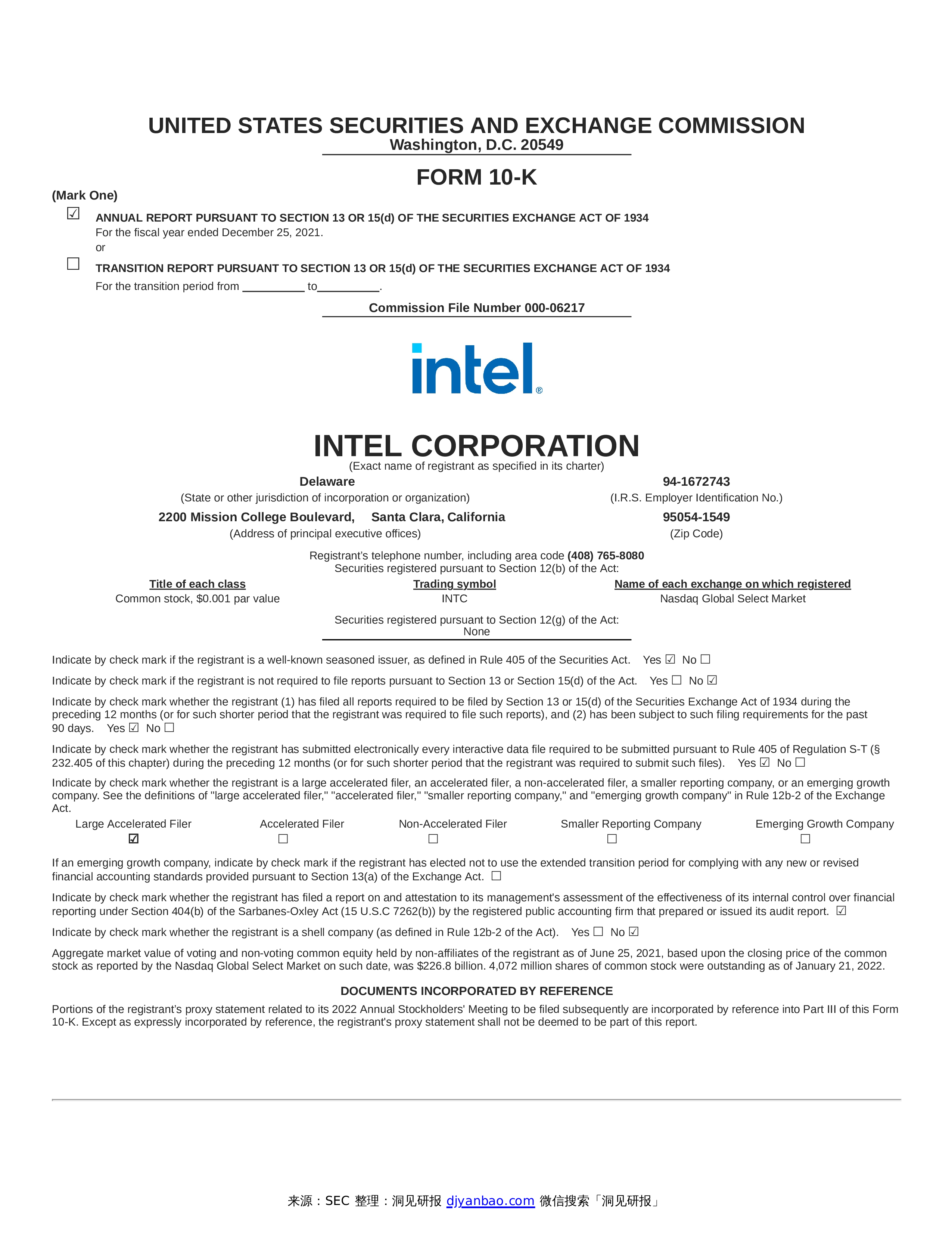 form-10-k-intel-corp